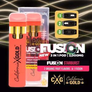 Caligold Fusion 3-in-1 Pod Disposable 3G